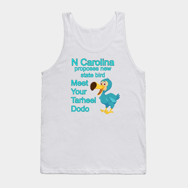 Tarheel Dodo Tank Top by Kleiertees